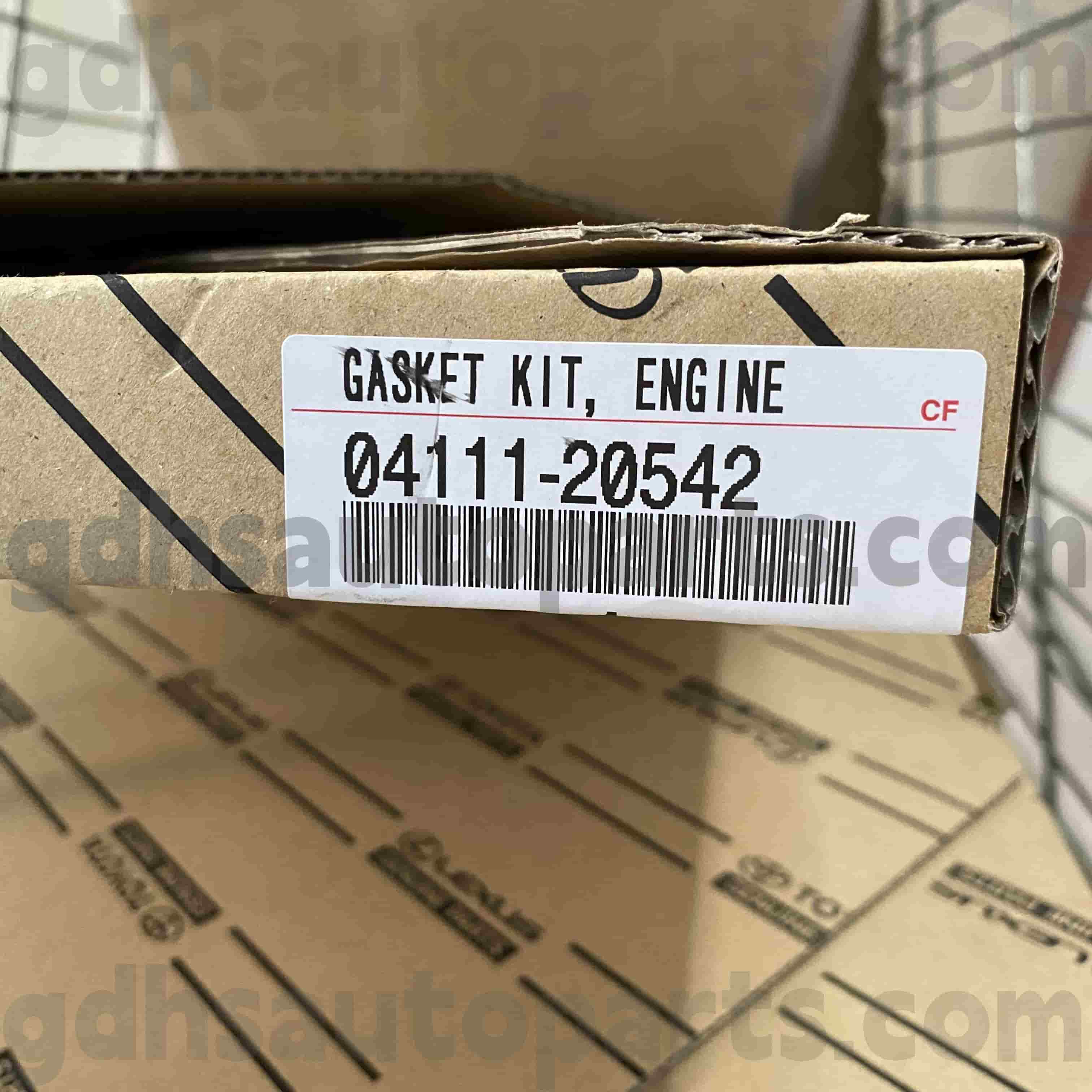 04111-20542 టయోటా జెన్యూన్ పార్ట్స్ ఇంజిన్ ఓవర్‌హాల్ కిట్ ఆల్ఫార్డ్, ఆల్ఫార్డ్ జి/వి