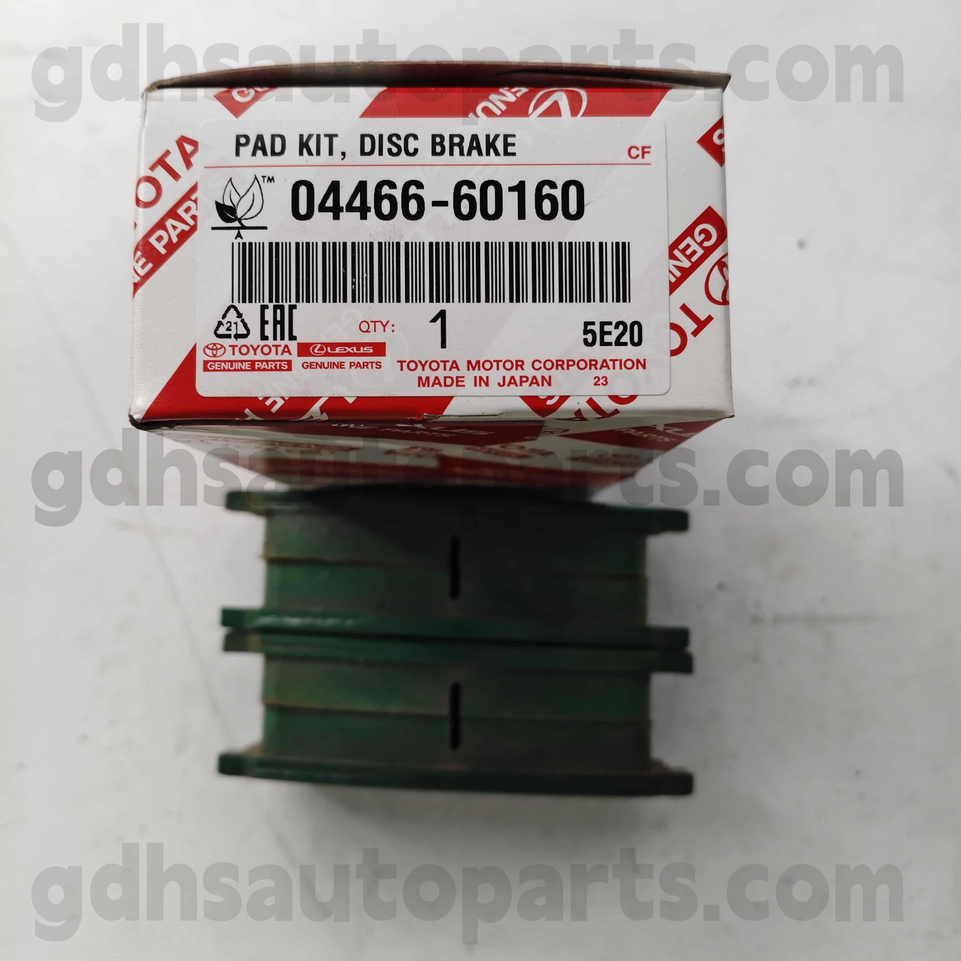 04466-60160 టయోటా జెన్యూన్ పార్ట్స్ రియర్ బ్రేక్ ప్యాడ్ ల్యాండ్ క్రూయిజర్ 、 LX450D/460/570 చట్రం నం. URJ202