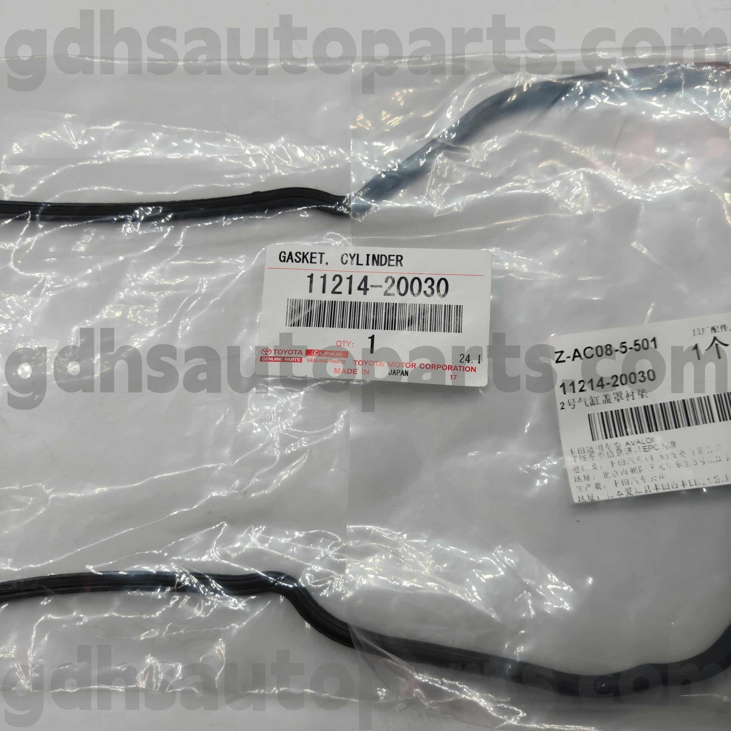 11214-20030 KLUGER HV, HARRIER, LEXUS ES300 చట్రం NO.MCU35 MCV30 MNH10 కోసం టయోటా జెన్యూన్ పార్ట్స్ లెఫ్ట్ వాల్వ్ కవర్ గాస్కెట్