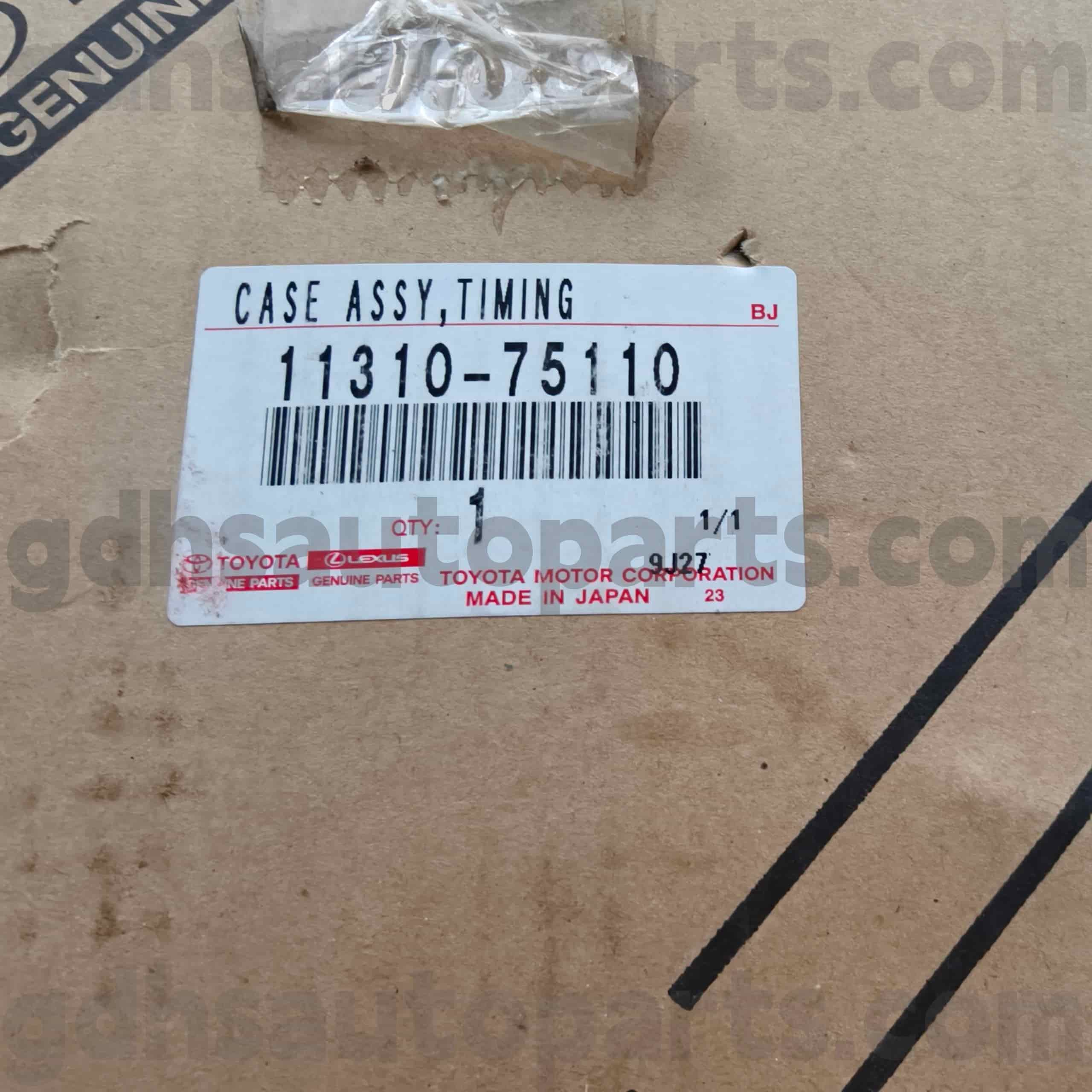 11310-75110 ల్యాండ్ క్రూయిజర్ ప్రాడో, టాకోమా ఛాసిస్ నం.TRJ150 కోసం టయోటా జెన్యూన్ పార్ట్స్ టైమింగ్ కవర్