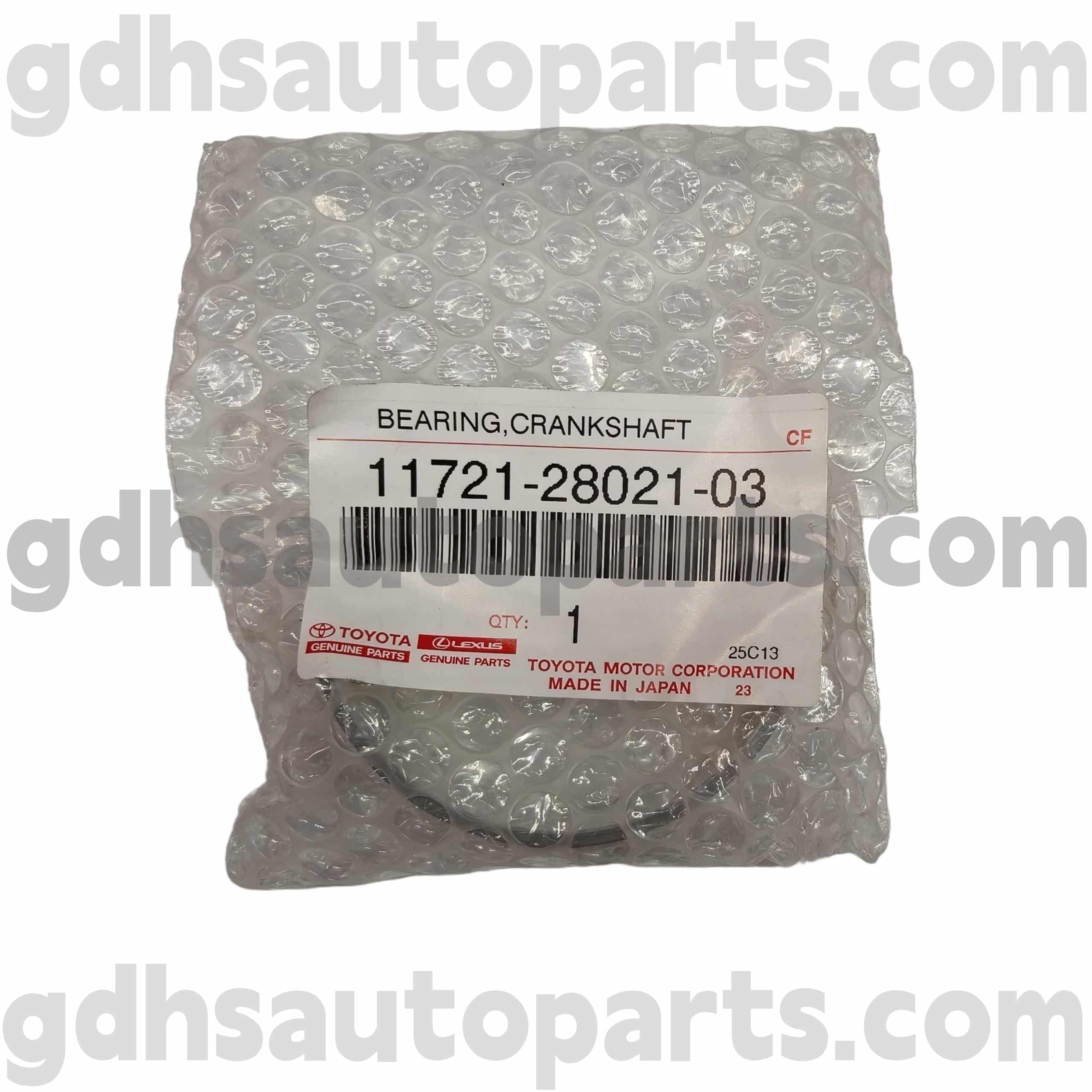 11721-28021-03 HARRIER, RAV4, CAMRY చట్రం NO.AHV40 కోసం టయోటా జెన్యూన్ పార్ట్స్ క్రాంక్ షాఫ్ట్ బేరింగ్ క్యాప్ షెల్