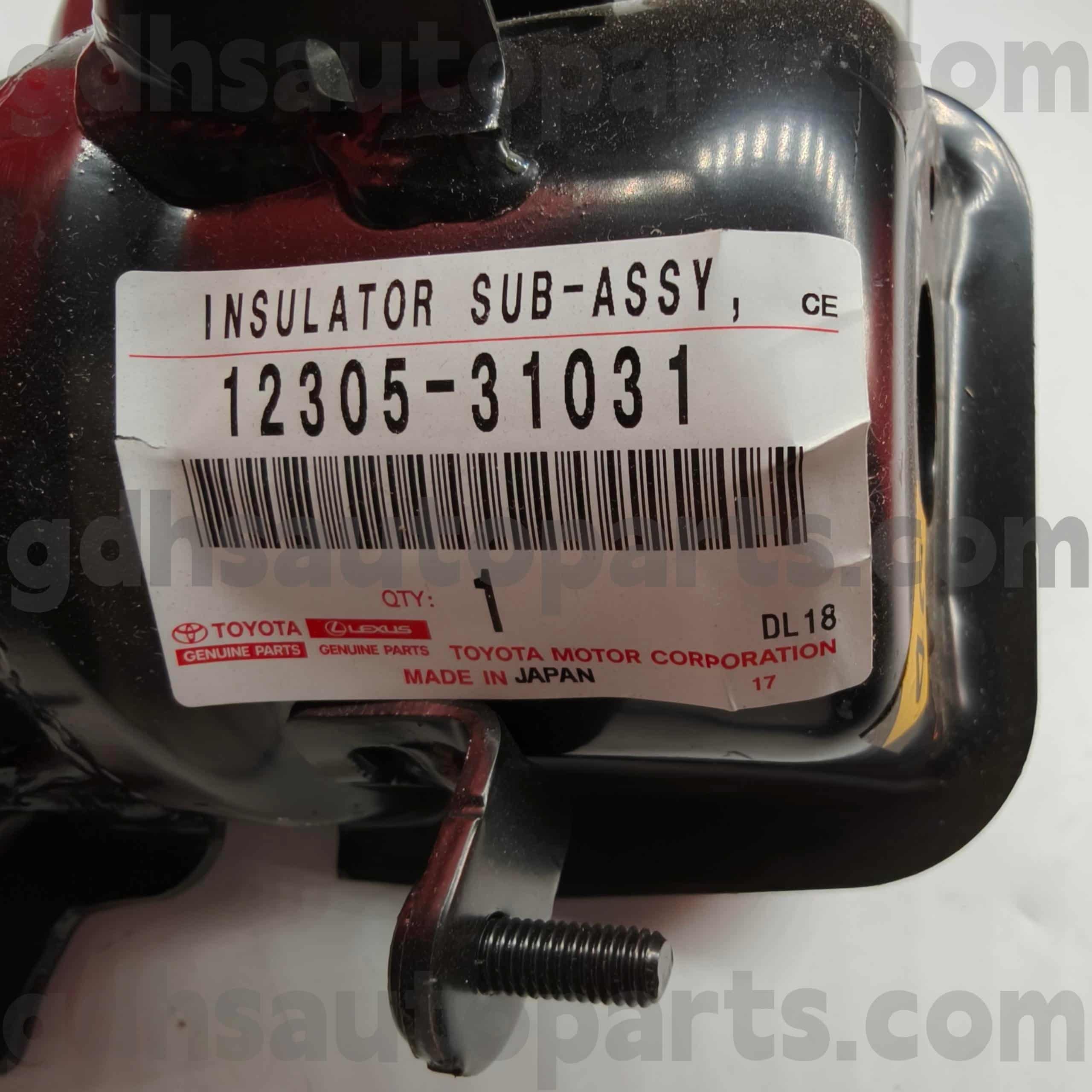 12305-31031 CAMRY/HYBRID, RAV4 చట్రం కోసం టయోటా జెన్యూన్ పార్ట్స్ రైట్ ఇంజన్ మౌంట్