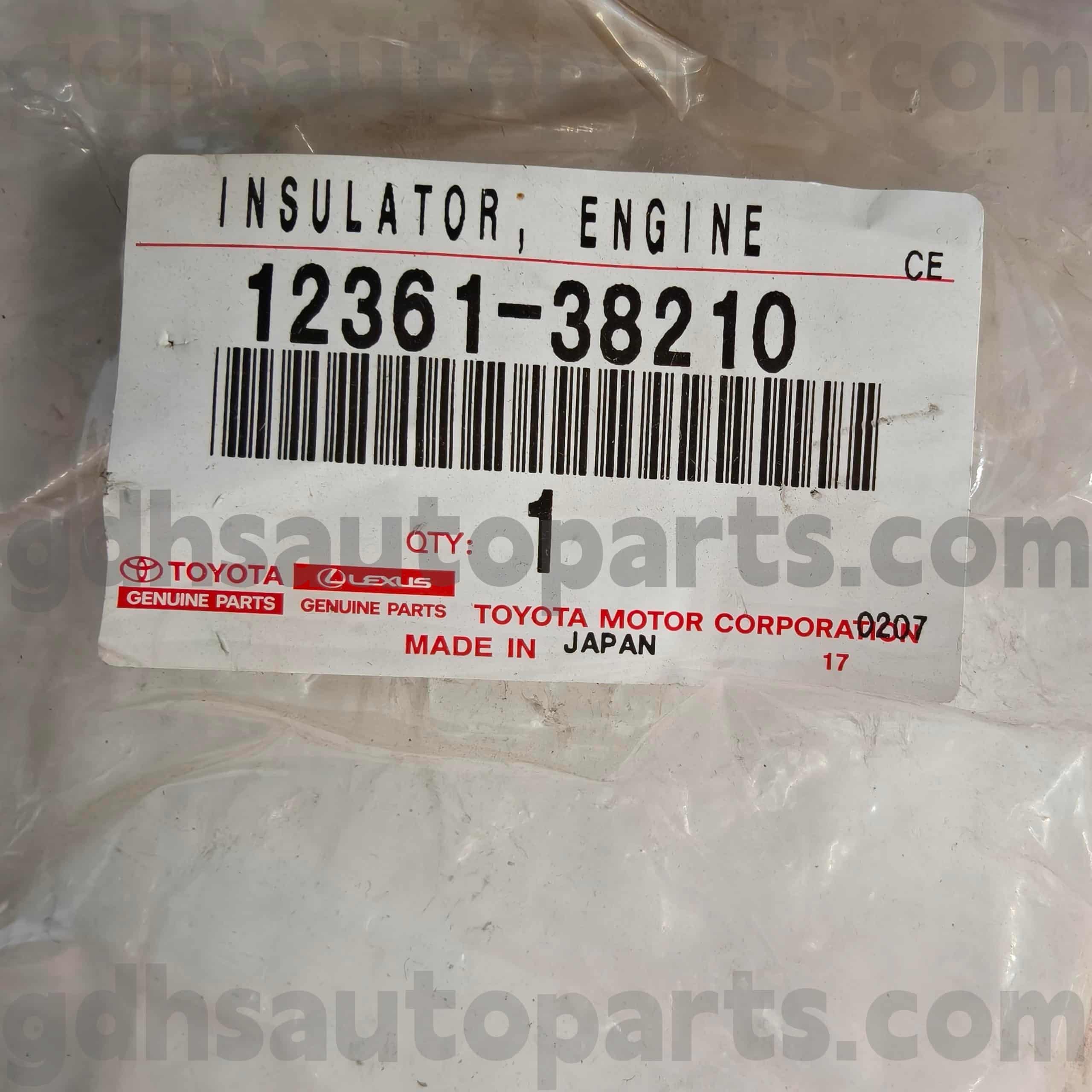 12361-38210 LEXUS LS460/460L చట్రం NO.1URFSE USF45 46 కోసం టయోటా జెన్యూన్ పార్ట్స్ ఫ్రంట్ ఇంజన్ మౌంట్