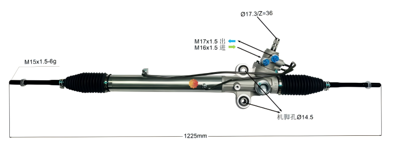 44200-26233 ఆటోమోటివ్ స్టీరింగ్ గేర్
