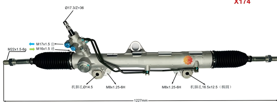 44200-60130 ఆటోమోటివ్ స్టీరింగ్ గేర్