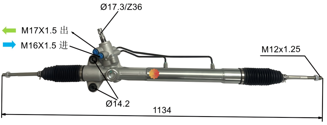 44200-BZ010 ఆటోమోటివ్ స్టీరింగ్ గేర్