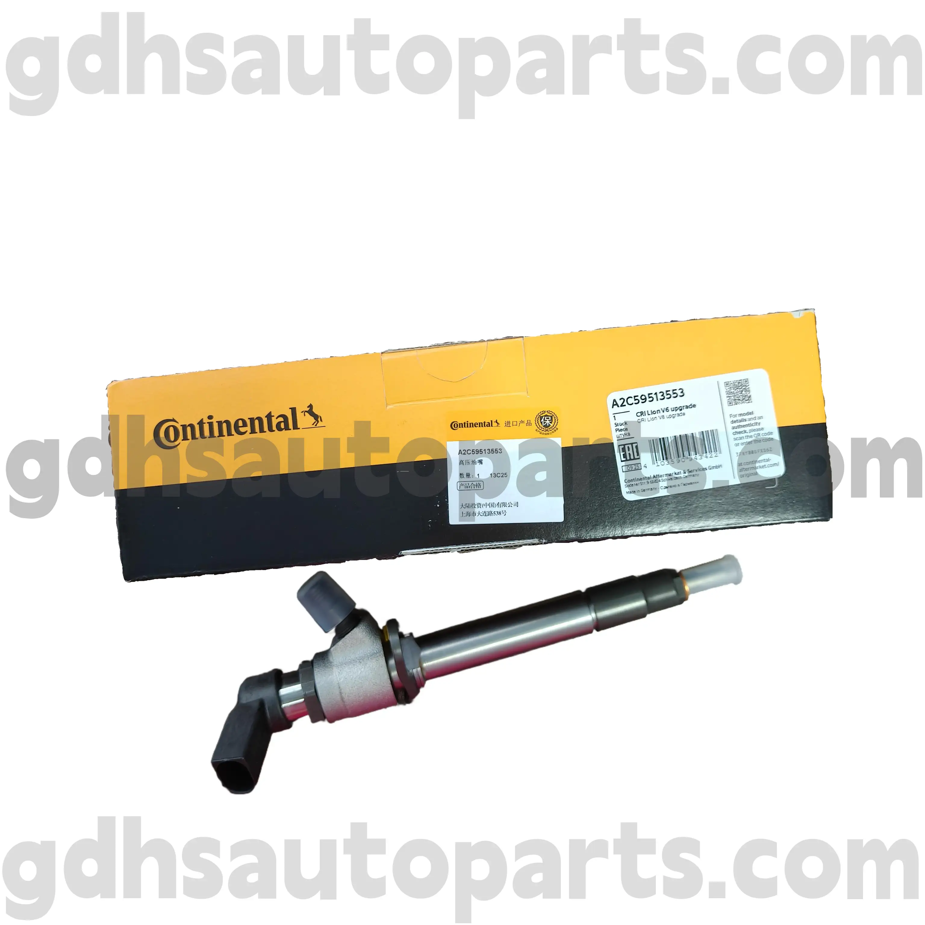 A2C59513553 రేంజ్ రోవర్ స్పోర్ట్ కోసం కాంటినెంటల్ ఇంధన ఇంజెక్టర్, ల్యాండ్ రోవర్ డిస్కవరీ 4 OE NO. LR006496